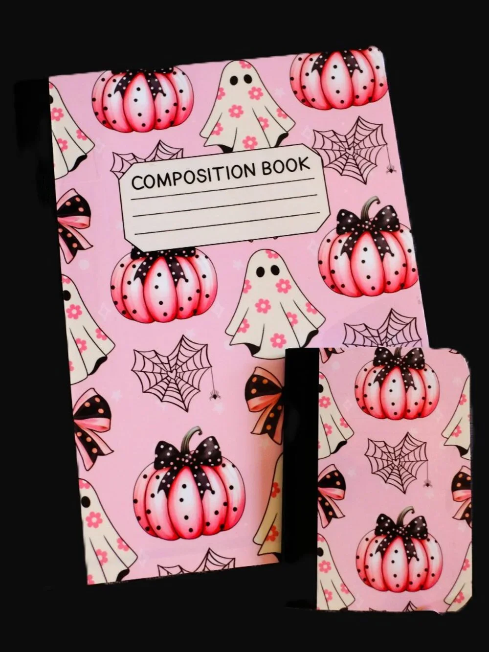 Custom Composition Book & Mini Notebook, Handmade, school, Halloween, student